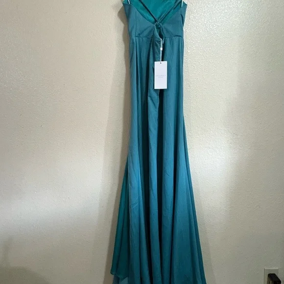 Dear Emilia Teal Jacket - Picture 6 of 8